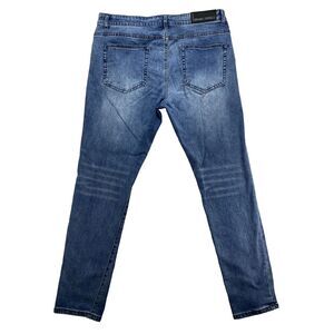 Bruno Cavalli Denim Jeans‎ Men's Sz 38x30 Medium Blue Straight Regular Fit